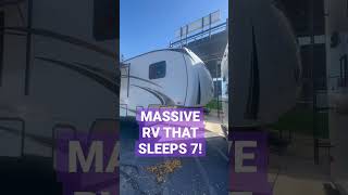 👀 YOU HAVE TO SEE THIS MASSIVE RV shorts fifthwheel rv [upl. by Ruby855]