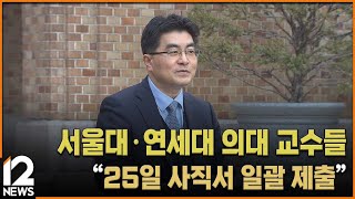 서울대·연세대 의대 교수들 quot25일 사직서 일괄 제출quot  EBS뉴스 2024 03 19 [upl. by Notslah]