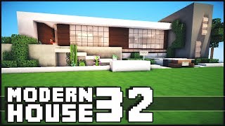 Minecraft  Modern House 32 [upl. by Wootten]