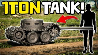 I Built A TINY 1 TON TANK In Sprocket [upl. by Elbert]