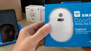 Sonnette de porte avec camérawifi notifications modèle D1 bonus précision notifications Mi Home [upl. by Ede824]