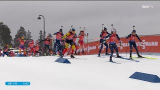 Biathlon World Cup February 2024  Holmenkollen  Mixed Relay [upl. by Ekim375]