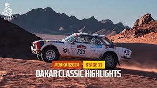 Dakar Classic Highlights  Stage 11  Dakar2024 [upl. by Leirua812]