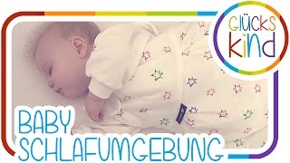 Babys Schlafumgebung  Schlafsack und AIR SLEEP Matratze  Das Glückskind  BabyBlog [upl. by Noruq]