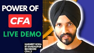 Discover the Impact of CFA Exclusive Demo by IIT amp IIM Graduate 🔥 [upl. by Roi]