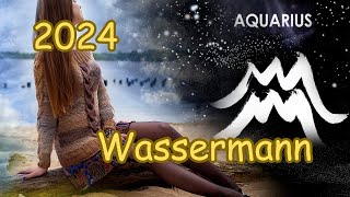 🌟 Wassermänner im Blickpunkt Jahreshoroskop 2024 Liebe Erfolg amp visionäre Entfaltung 🌈✨ [upl. by Wakerly]