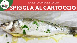 BRANZINO AL CARTOCCIO FACILE AL FORNO  FoodVlogger [upl. by Seana]