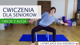 Ćwiczenia dla Seniorów  Cała Seria Ćwiczę z Alicją  Aktywny Senior [upl. by Algernon470]