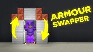 EASY Armour Stand Swapper in Minecraft Tutorial [upl. by Lewie442]