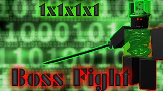 Roblox The Games 1x1x1x1 Boss Fight [upl. by Neelie]