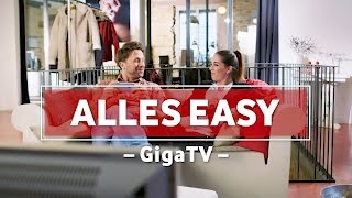 ALLES EASY  Alles über GigaTV [upl. by Barbie]