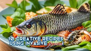 10 Creative Recipes Using Invasive Species [upl. by Teerpnam507]