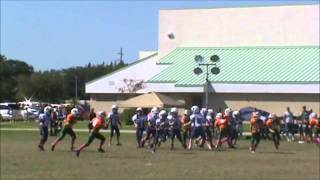 2012 Fishhawk Wolfpack vs Carrollwood Hurricanes 102012 [upl. by Elleynad]