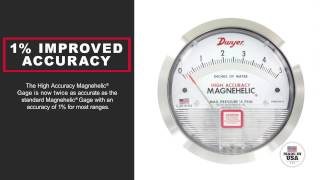 High Accuracy Magnehelic® Low Differential Pressure Gage [upl. by Barger]