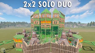 THE PERFECT BASE 2x2 SOLODUOTRIO DESIGN  RUST [upl. by Ahsemak]