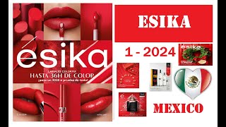 Catálogo Ésika Campaña 1  2024 México [upl. by Oab]