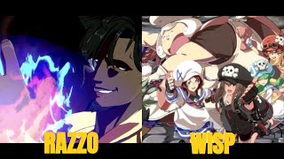 Guilty Gear Strive Razzo Slayer VS Wisp May High Level Gameplay [upl. by Dlorad505]