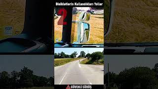 Bisikletlerin Kullandıkları Yollar bisikletyolu [upl. by Reena722]