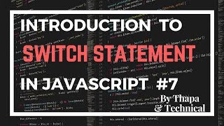 JavaScript Tutorial in Hindi Part 7 Switch Statement in JavaScript in Hindi  Switch Case in JS [upl. by Avla]