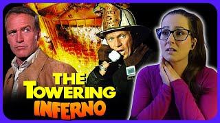 THE TOWERING INFERNO First Time Watching MOVIE REACTION [upl. by Naloj]