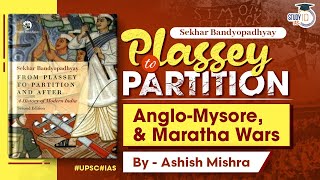 From Plassey to Partition  Anglo  Mysore amp Maratha Wars  Modern History  UPSC [upl. by Ecitnirp]