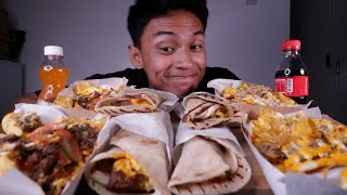 Shawarma Shack Meryenda Mukbang 2023 May KEBAB at TIKKA flavor na [upl. by Ahsemac]