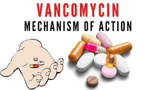 Vancomycin pharmacology  Mechanism of action and side effects [upl. by Gasper]