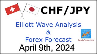 CHF JPY Elliott Wave Analysis  Forex Forecast  April 9 2024  CHFJPY Analysis Today [upl. by Inoj607]