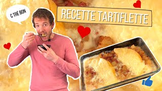 Recette de la TARTIFLETTE  Bonheur intense [upl. by Sabina]