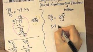 Confirming Your Work When Converting From Improper Fractions to Mixed Numbers [upl. by Youlton996]