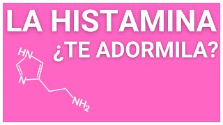 ¿Qué es la HISTAMINA y para qué SIRVE ✅ ¿Dónde se PRODUCE y que FUNCIÓN tiene en el CUERPO [upl. by Oruhtra]