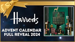 HARRODS ADVENT CALENDAR FULL REVEAL 2024 [upl. by Nayab]