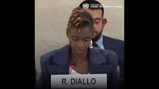 Rokhaya Diallo témoigne aux Nations Unies contre la France [upl. by Alamac430]