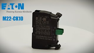 EATON M22CK10 Контактный элемент арт 216384 [upl. by Gayn893]