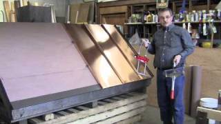 Standing Seam Metal Roofing Installation Basics Part 2 [upl. by Yahsel]