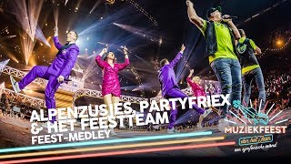 De Alpenzusjes Het Feestteam amp PartyFrieX  Aprèsski Medley  Muziekfeest van het Jaar 2019 [upl. by Nauqahs]