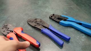 Testing Different Crimping Pliers  Knipex ProsKit GPH CT Brand [upl. by Nnyllaf]