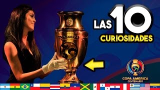 10 CURIOSIDADES DE LA COPA AMÉRICA CENTENARIO 2016 [upl. by Akinnej718]