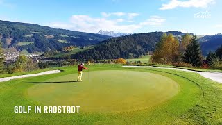 Golfclub Radstadt  die Golfanlage mit der Golfgondel birdie jet [upl. by Rosemarie]