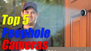 Top 5 Peephole Cameras Reviews TOP 5 PICKS [upl. by Hailahk998]