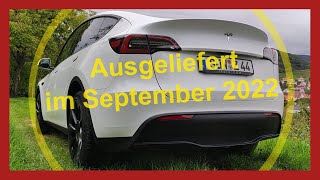 Model Y Auslieferung mit böser Überraschung Ausstattung im September 2022 [upl. by Keyes]