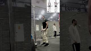 standing cable biceps amazing biceps workout [upl. by Nneb]