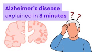 Alzheimers disease explained in 3 minutes [upl. by Giorgio]