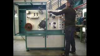 T330  SEMIAUTOMATIC SLITTER  REWINDER [upl. by Illac]