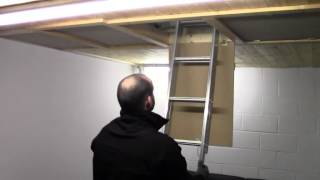 Spacemaker Loft Ladder Installation Video [upl. by Safir]