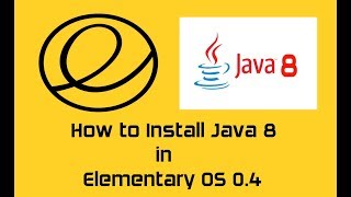 Java 8 Oracle JDK 8 How to install in Elementary OS 041  Java SE 8 Update 144 [upl. by Johnathan]