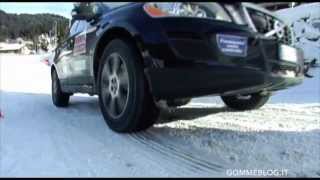 Volvo XC60 AWD Test Neve Snow Test Pneumatici Invernali VS Gomme Estive [upl. by Starkey]