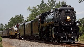 CP 2816 “Empress” South through Seale LA [upl. by Aehtna885]