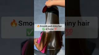 🔥Best home made hair smoothing cream ✅💯haircare shorts smooth [upl. by Streeter413]