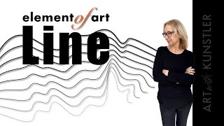 Art Education  Elements of Art  Line  Getting Back to the Basics  Art For Kids [upl. by Charlean]